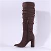 Una Healy Famous Friends Knee High Boot - Coffee